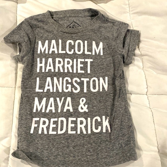 Malcolm, Harriet, Langston, maya & Frederick tee - Picture 1 of 1